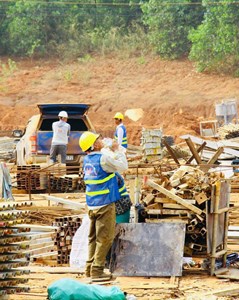 Dự án Thành phần 4 sân bay Long Thành tăng tốc sau mưa