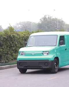 Mẫu xe điện giao hàng EC Van lần đầu lộ diện, tài xế khẳng định: Luồn ngõ tốt, chi phí tối ưu
