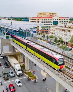 Đề xuất huy động vốn ODA xây tuyến metro dài gần 9km, đoạn ga Hà Nội - Hoàng Mai