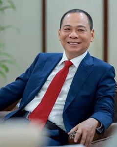 Cổ phiếu VIC tiếp tục 'thăng hoa' đưa tài sản của Chủ tịch Phạm Nhật Vương chạm mốc 30 tỷ USD