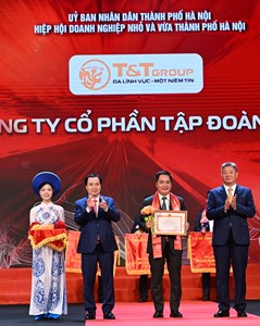 T&T Group được vinh danh tại Lễ tôn vinh doanh nhân, doanh nghiệp Thăng Long 2025