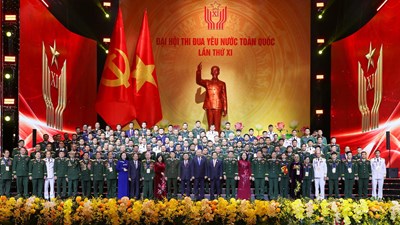 Đoàn Bộ Tư pháp dự Đại hội Thi đua yêu nước toàn quốc lần thứ XI