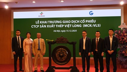 Thép Việt Long (VLS) chào sàn UPCoM giá 10.100 đồng/cổ phiếu, lợi nhuận 9 tháng mới đạt hơn 17% kế hoạch