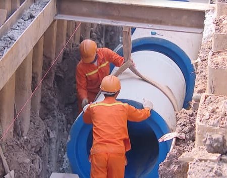 Đà Nẵng đầu tư hơn 342 tỷ đồng xây tuyến cống thoát nước trên đường Trần Nam Trung