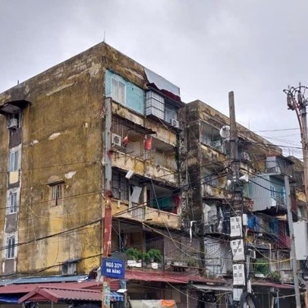 Hải Phòng: 15 chung cư cũ được xác định mức nguy hiểm cấp D 