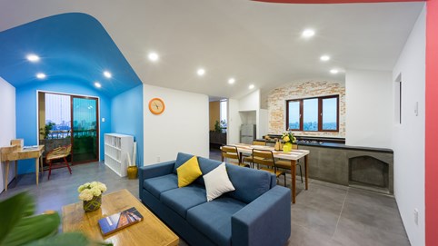 Căn hộ đa sắc màu tại TP HCM