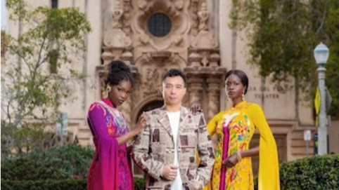 Nhà thiết kế Đỗ Trịnh Hoài Nam ra mắt BST “Suối Nguồn” - đột phá sáng tạo từ cội nguồn truyền thống trên đất Mỹ