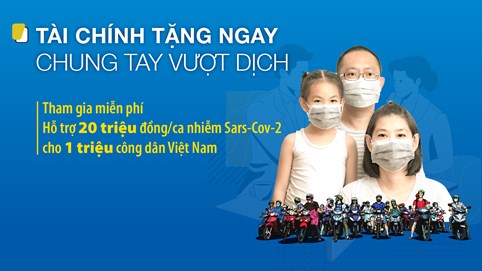 Bảo Việt hỗ trợ 20 triệu đồng/ ca nhiễm Sars-Cov-2 dành cho một triệu công dân Việt Nam đăng ký đầu tiên