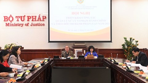 Triển khai toàn diện, có trọng tâm, trọng điểm, chất lượng và hiệu quả công tác Quản lý xử lý vi phạm hành chính và theo dõi thi hành pháp luật