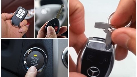 Làm sao để khởi động xe khi khóa thông minh hết pin?