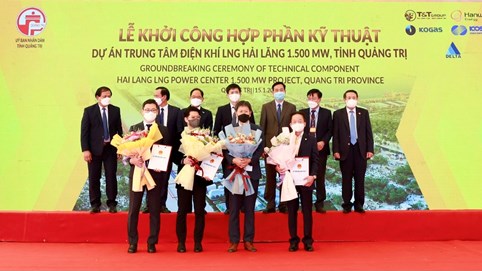 T&T Group và đối tác Hàn Quốc khởi công dự án điện khí 2,3 tỷ USD tại Quảng Trị