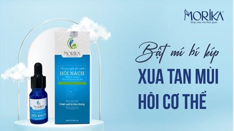 Serum Morika: Chìa khóa giúp loại bỏ mùi khó chịu của cơ thể