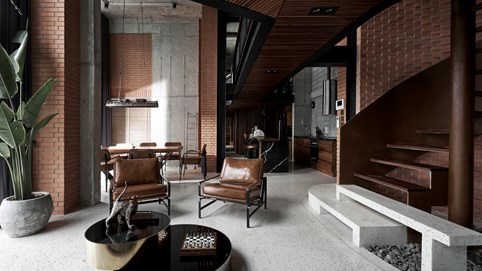 Căn penthouse đậm chất 'ngông' của một người chủ có trái tim nghệ sĩ