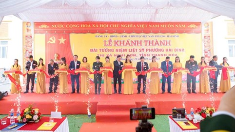 MB đồng hành xây dựng công trình lịch sử tại phường Hải Bình, thị xã Nghi Sơn, tỉnh Thanh Hóa