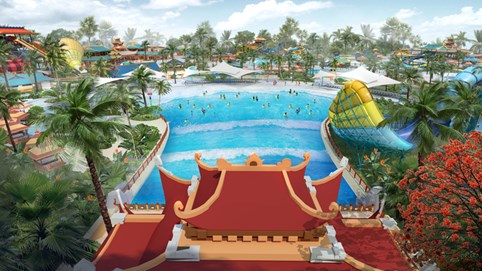 Lần đầu tiên Hà Nam có công viên nước Sun World đẳng cấp, mở cửa suốt 24/7