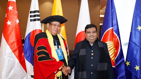 Nhà nghiên cứu Đông Phương học Minh Chánh - Huỳnh Hữu Mẫn: Vinh dự được phong tặng bằng tiến sĩ danh dự