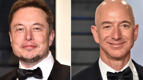 Hai tỷ phú giàu nhất thế giới tranh cãi về “bất động sản” vũ trụ