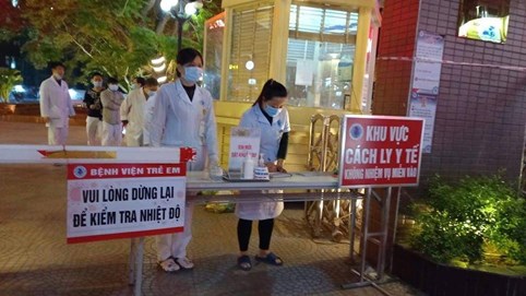 Hải Phòng: Phong tỏa, phun khử khuẩn Bệnh viện Trẻ em