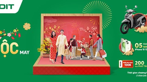 FE CREDIT tặng hàng ngàn phần quà trị giá cả tỷ đồng cho khách hàng dịp Tết Nguyên Đán Giáp Thìn