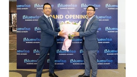 Lễ khai trương công ty và ký kết hợp tác giữa Bluewise Bussiness Advisory và Nam Property và Sen Capital 