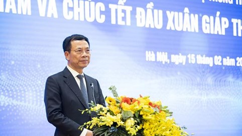 Bộ trưởng Nguyễn Mạnh Hùng: Doanh nghiệp như FPT là nhân tố chính để Việt Nam hóa rồng