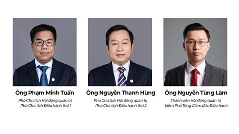 Hội đồng quản trị Bamboo Capital (BCG): Ông Phạm Minh Tuấn và Ông Nguyễn Thanh Hùng là Phó Chủ tịch điều hành
