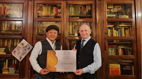 CEO Công ty Cổ phần Thương mại và đầu tư quốc tế Ý Việt Vũ Hữu Hùng: Hoài bão của người con nước Ý mang dòng máu Việt