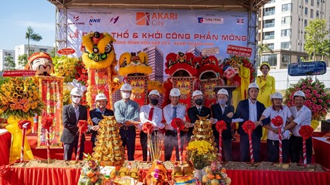 Tập đoàn Nam Long (Hose: NLG) động thổ Akari City giai đoạn 2