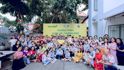Herbalife Việt Nam tổ chức chương trình thường niên 'Xuân Yêu Thương' cho trẻ em và người cao tuổi khó khăn
