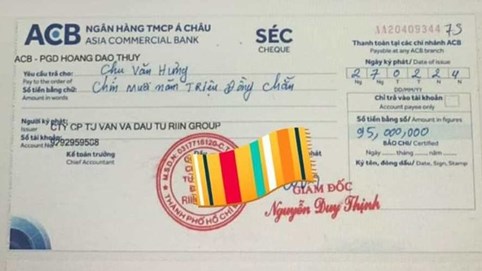 Tiền trong tài khoản ngân hàng ACB bỗng nhiên 'biến mất': Bên khách hàng thông báo tiền bị rút đã được một cá nhân tự nguyện trả lại