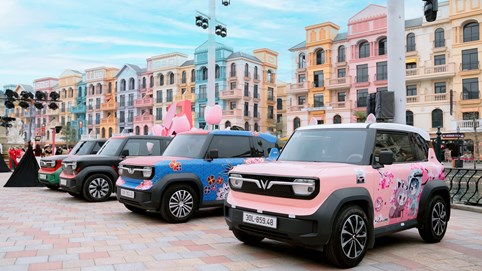 Cận cảnh những mẫu VinFast VF 3 của hội chị em dự thi 'Sáng tạo Chất riêng, Độc bản Cá tính'