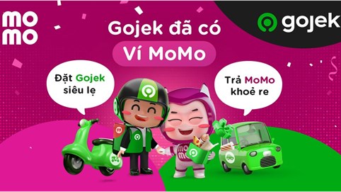 Gojek liên kết với MoMo, tích hợp ví điện tử vào ứng dụng