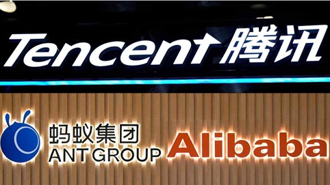 Cổ phiếu đồng loạt lao dốc, Alibaba và Tencent chứng kiến giá trị vốn hóa 