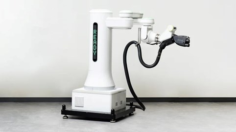Hyundai phát triển robot sạc thay thế nhân viên tại trạm xăng dầu