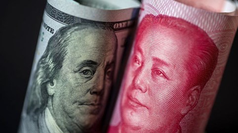 Đồng Nhân dân tệ lao dốc cùng chứng khoán Trung Quốc