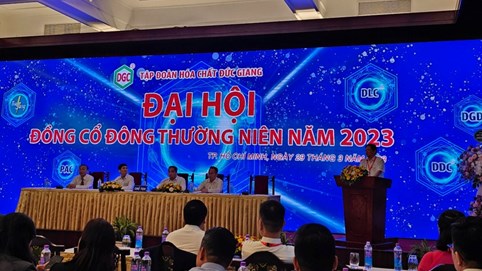 ĐHCĐ Tập đoàn Hóa chất Đức Giang (DGC): Tích trữ tiền mặt khủng, tăng cổ tức 2022 thêm 10%
