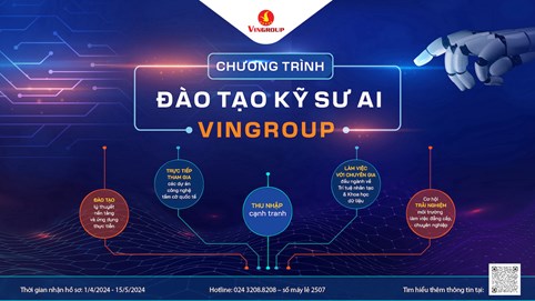 VinBigdata tuyển sinh chương trình đào tạo kỹ sư ai mùa 5 – 2024