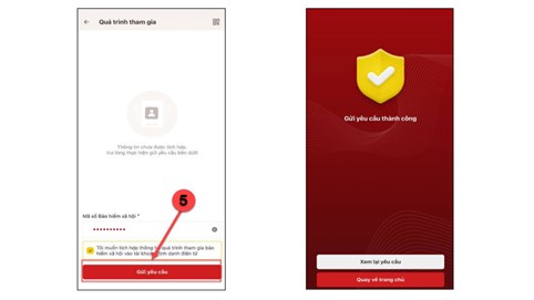 Hướng dẫn tích hợp quá trình tham gia BHXH, BHYT, BHTN lên ứng dụng VNeID
