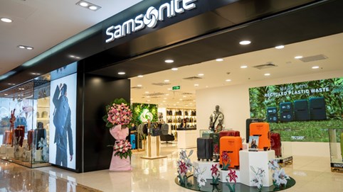 Chào đón cửa hàng Samsonite lớn nhất Đông Nam Á