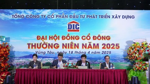 ĐHĐCĐ DIG Corp (DIG) đặt mục tiêu lãi 718 tỷ đồng năm 2025, lên kế hoạch chào bán 150 triệu cổ phiếu giá 12.000 đồng