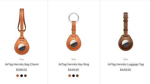 Nổi tiếng tận thu, Apple đã tạo ra những chiếc AirTag có vỏ ngoài sang chảng của Hermès với giá đắt hơn 10 lần