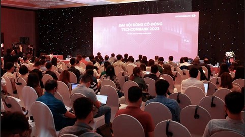 ĐHCĐ Techcombank (TCB): Đặt mục tiêu lợi nhuận trước thuế 22.000 tỷ đồng trong năm 2023