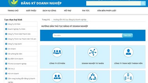 QUY ĐỊNH MỚI về đăng ký hộ kinh doanh qua mạng