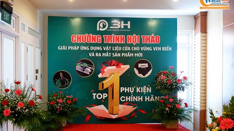 Aseanwindow kết hợp cùng 3H ra mắt sản phẩm mới, kháng được muối biển