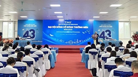 ĐHCĐ TNG: Chia cổ tức năm 2023 tối thiểu 16%, kế hoạch doanh thu đi ngang