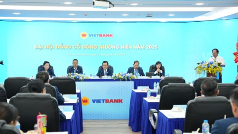 ĐHĐCĐ Vietbank (VBB) đặt mục tiêu lãi 2025 tăng 55%, vốn điều lệ dự kiến đạt gần 11.000 tỷ đồng