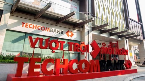 Techcombank (TCB) báo lãi trước thuế 6.800 tỷ đồng trong quý I/2022