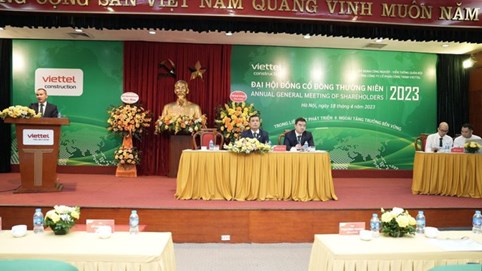 ĐHCĐ Viettel Construction (CTR) 2023: Nợ vay tăng hơn nghìn tỷ sau một năm, mục tiêu lợi nhuận tăng 10%