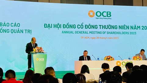 ĐHĐCĐ 2023 OCB: 80% khách hàng mới đến từ kênh số, kế hoạch tăng lãi trước thuế 2023 lên 6.000 tỷ đồng
