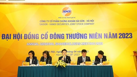 ĐHCĐ SHS: Đặt kế hoạch 1.103 tỷ đồng lợi nhuận trước thuế, khát vọng trở lại top đầu thị phần môi giới